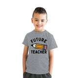 Youth Funny T Shirts Future Teacher Sarcastic Pencil Graphic Novelty Tee for Kids