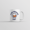 Going Nowhere Fast Mug Funny Sarcastic Hamster Graphic Novelty Coffee Cup-11oz