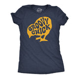 Womens Funny T Shirts Groovy Chick Sarcastic Easter Graphic Novelty Tee for Ladies
