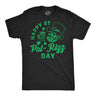 Mens Funny T Shirts Happy St Pat Rizz Day Sarcastic St Patricks Day Graphic Tee for Men