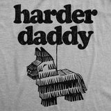 Womens Funny T Shirts Harder Daddy Sarcastic Pinata Graphic Novelty Tee for Ladies