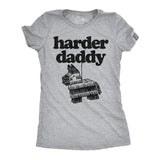 Womens Funny T Shirts Harder Daddy Sarcastic Pinata Graphic Novelty Tee for Ladies