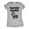 Womens Funny T Shirts Harder Daddy Sarcastic Pinata Graphic Novelty Tee for Ladies