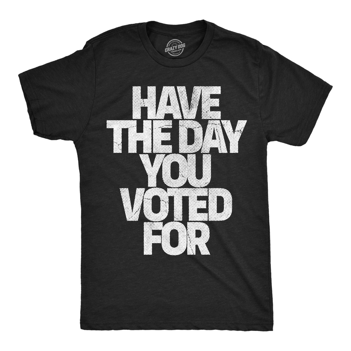 Mens Funny T Shirts Have The Day You Voted for Sarcastic Political Graphic Novelty Tee for Men