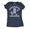 Womens Funny T Shirts Hide and Seek Champion Easter Bunny Sarcastic Graphic Novelty Tee for Ladies