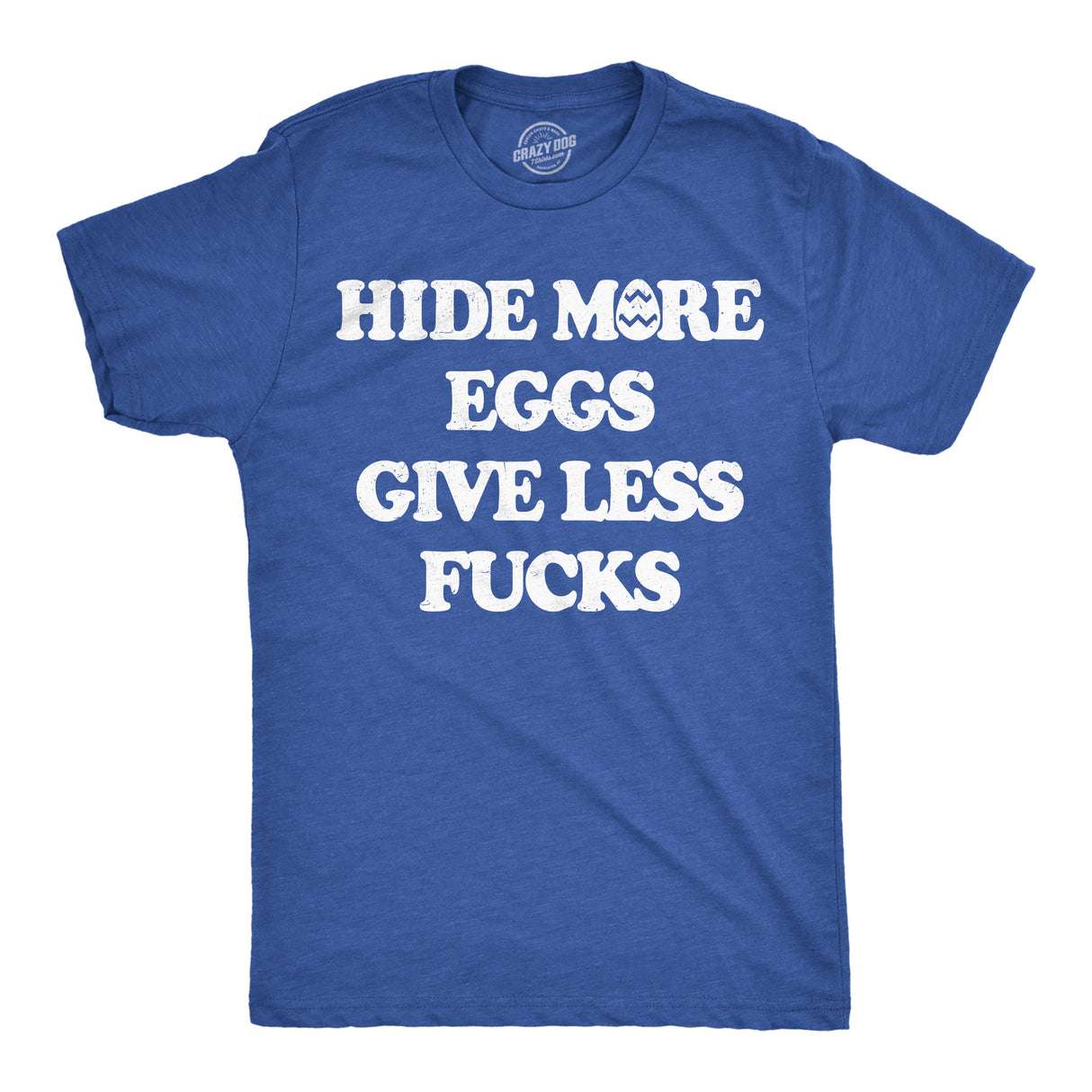 Mens Funny T Shirts Hide More Eggs Give Less Fucks Sarcastic Easter Graphic Novelty Tee for Men