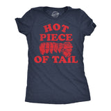 Womens Funny T Shirts Hot Piece Of Tail Sarcastic Lobster Graphic Novelty Tee for Ladies