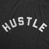 Mens Funny T Shirts Hustle Sarcastic Text Graphic Novelty Tee for Men