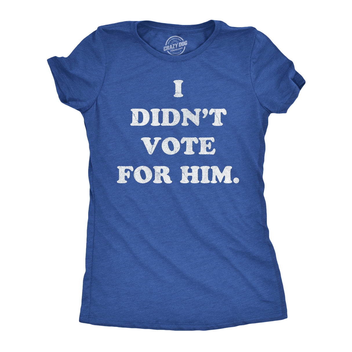Womens Funny T Shirts I Didnt Vote for Him Sarcastic President Graphic Novelty Tee for Ladies