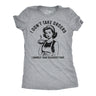 Womens Funny T Shirts I Dont Take Orders I Barely Take Suggestions Sarcastic Novelty Tee for Ladies