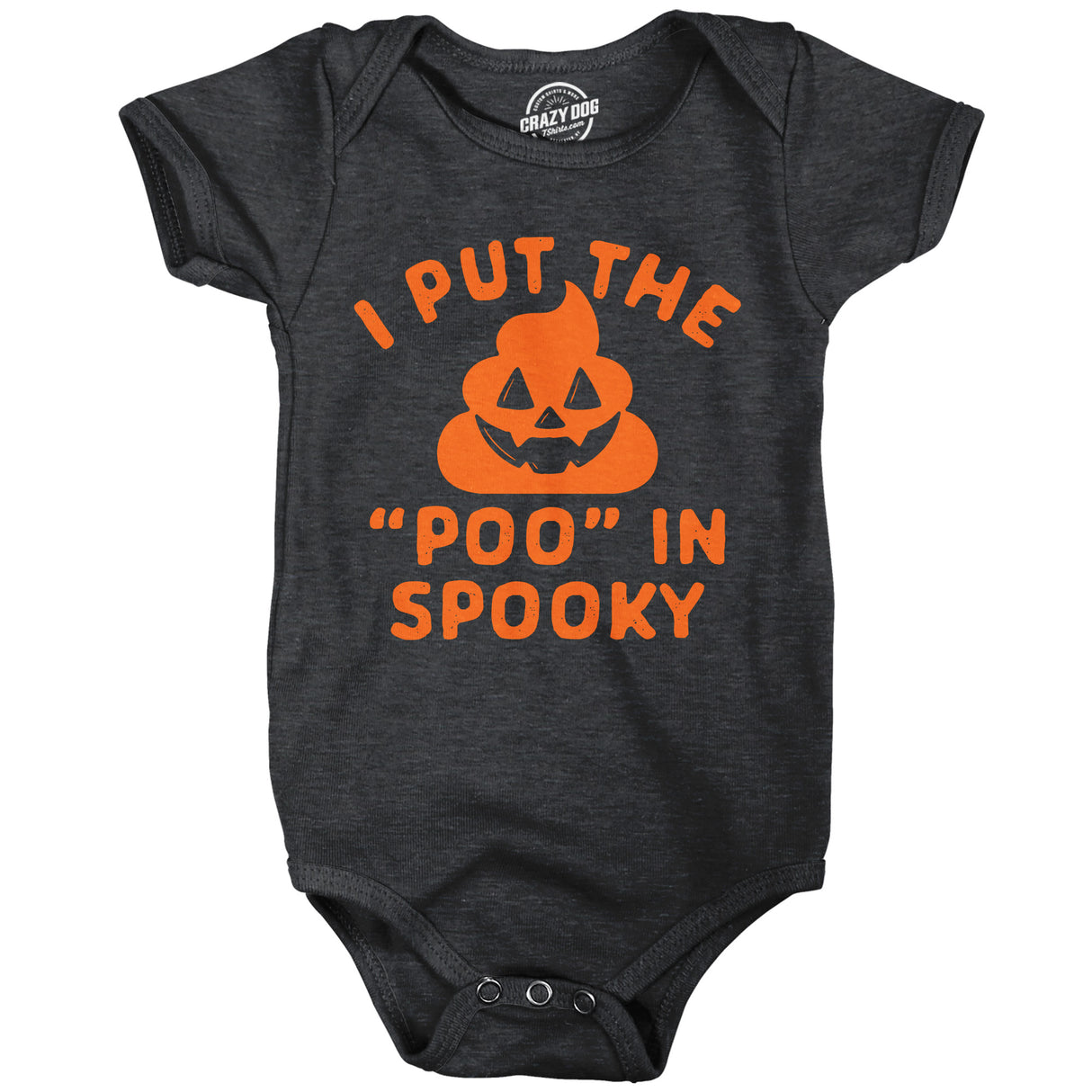 Baby Bodysuit Funny I Put The Poo In Spooky Sarcastic Halloween Graphic Novelty Jumper For Infants