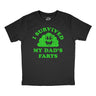 Youth Funny T Shirts I Survived My Dads Farts Sarcastic Novelty Tee for Kids