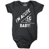Im Acute Baby Bodysuit Funny Sarcastic Triangle Graphic Novelty Jumper for Infants