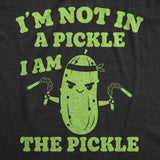 Mens Funny T Shirts Im Not In A Pickle I Am The Pickle Sarcastic Graphic Novelty Tee For Men