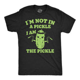 Mens Funny T Shirts Im Not In A Pickle I Am The Pickle Sarcastic Graphic Novelty Tee For Men