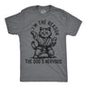 Mens Funny T Shirts Im The Reason The Dogs Nervous Sarcastic Kitten Graphic Novelty Tee for Men