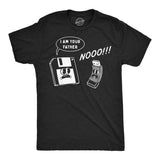 Mens Funny T Shirts I Am Your Father Floppy Disk Sarcastic Retro Technology Graphic Novelty Tee for Men
