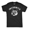 Mens Funny T Shirts Incognito Panda Sarcastic Animal Graphic Novelty Tee for Men