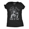 Womens Funny T Shirts Its A Throat Punch Kind Of Day Sarcastic Graphic Novelty Tee for Ladies