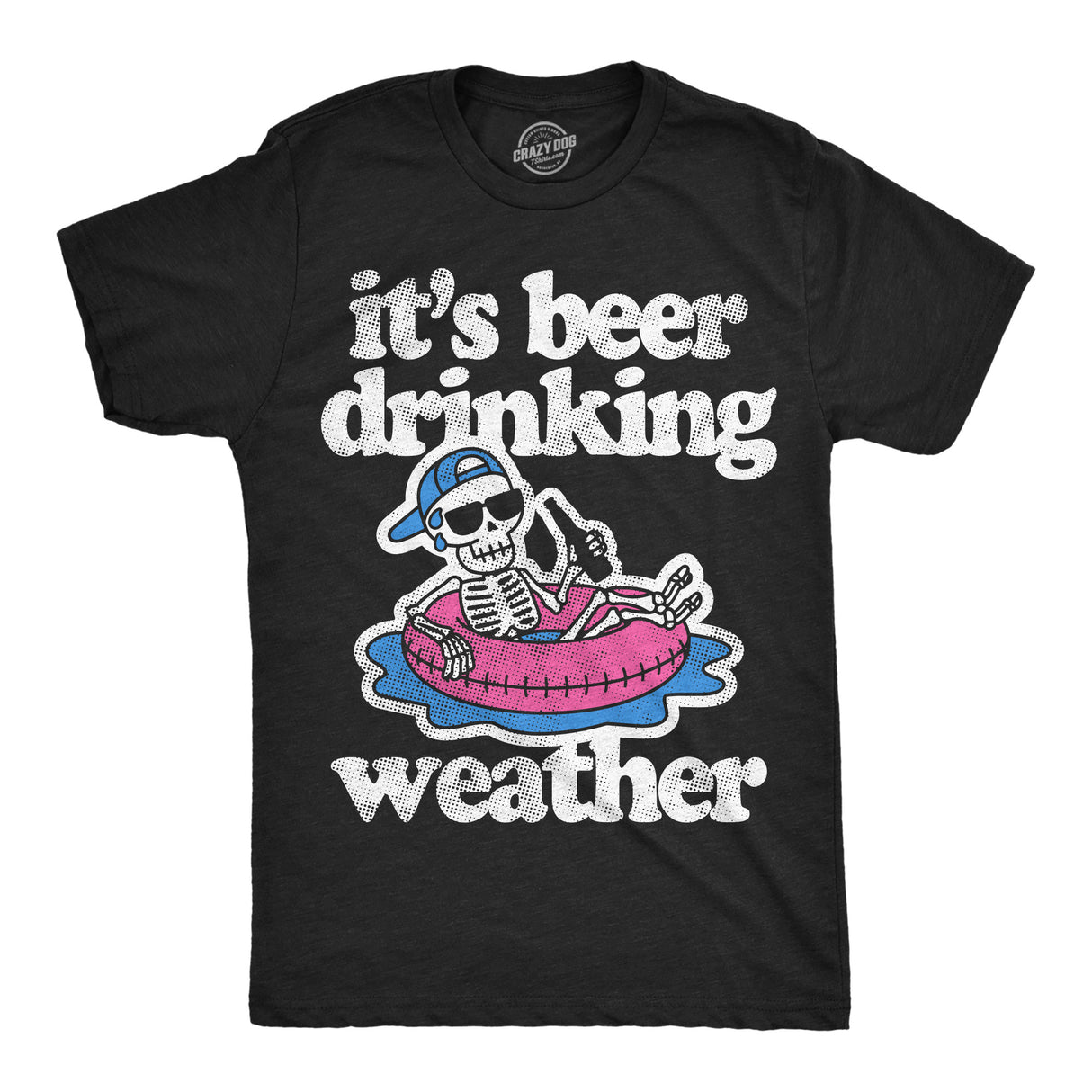 Mens Funny T Shirts Its Beer Drinking Weather Sarcastic Partying Graphic Novelty Tee For Men