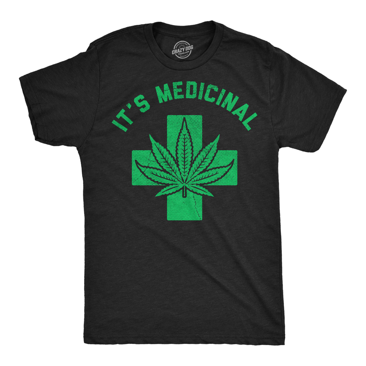 Mens Funny T Shirts Its Medicinal Sarcastic 420 Graphic Novelty Tee for Men