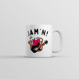 Jam'n Mug Funny Sarcastic Rock and Roll Graphic Novelty Coffee Cup-11oz