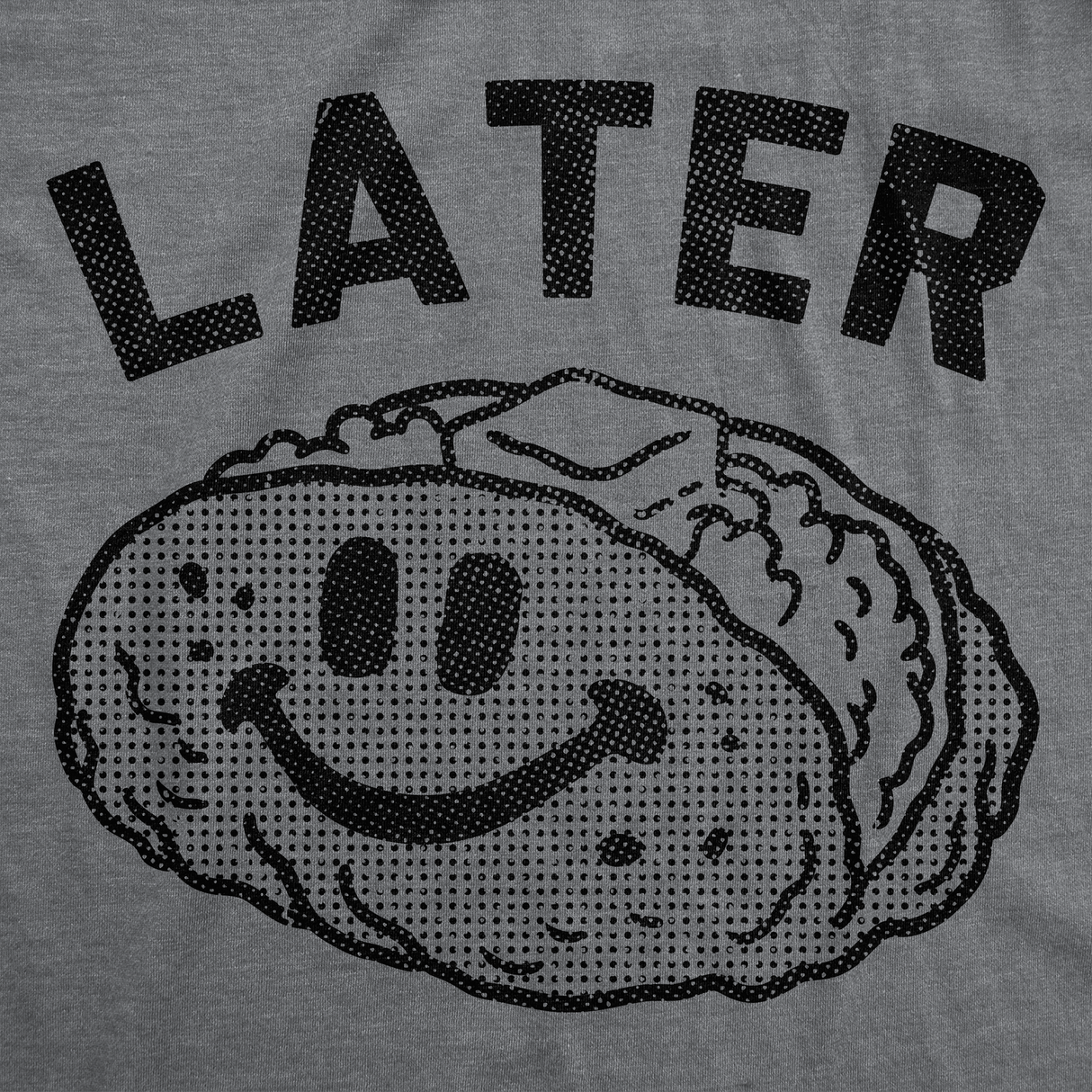 Mens Funny T Shirts Later Tater Sarcastic Potato Graphic Novelty Tee for Men