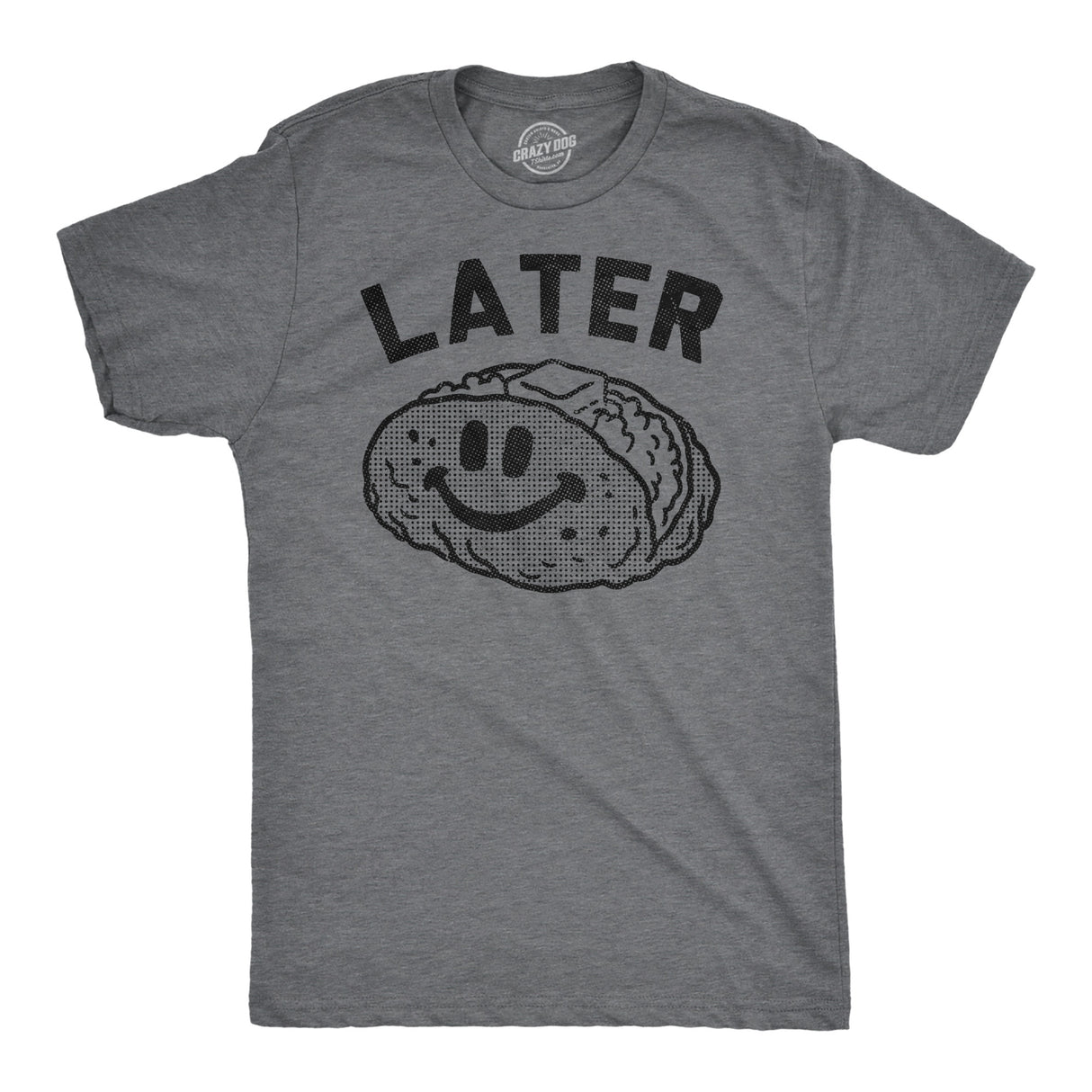Mens Funny T Shirts Later Tater Sarcastic Potato Graphic Novelty Tee for Men