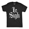 Mens Funny T Shirts Le Sigh Sarcastic Graphic Novelty Tee for Men