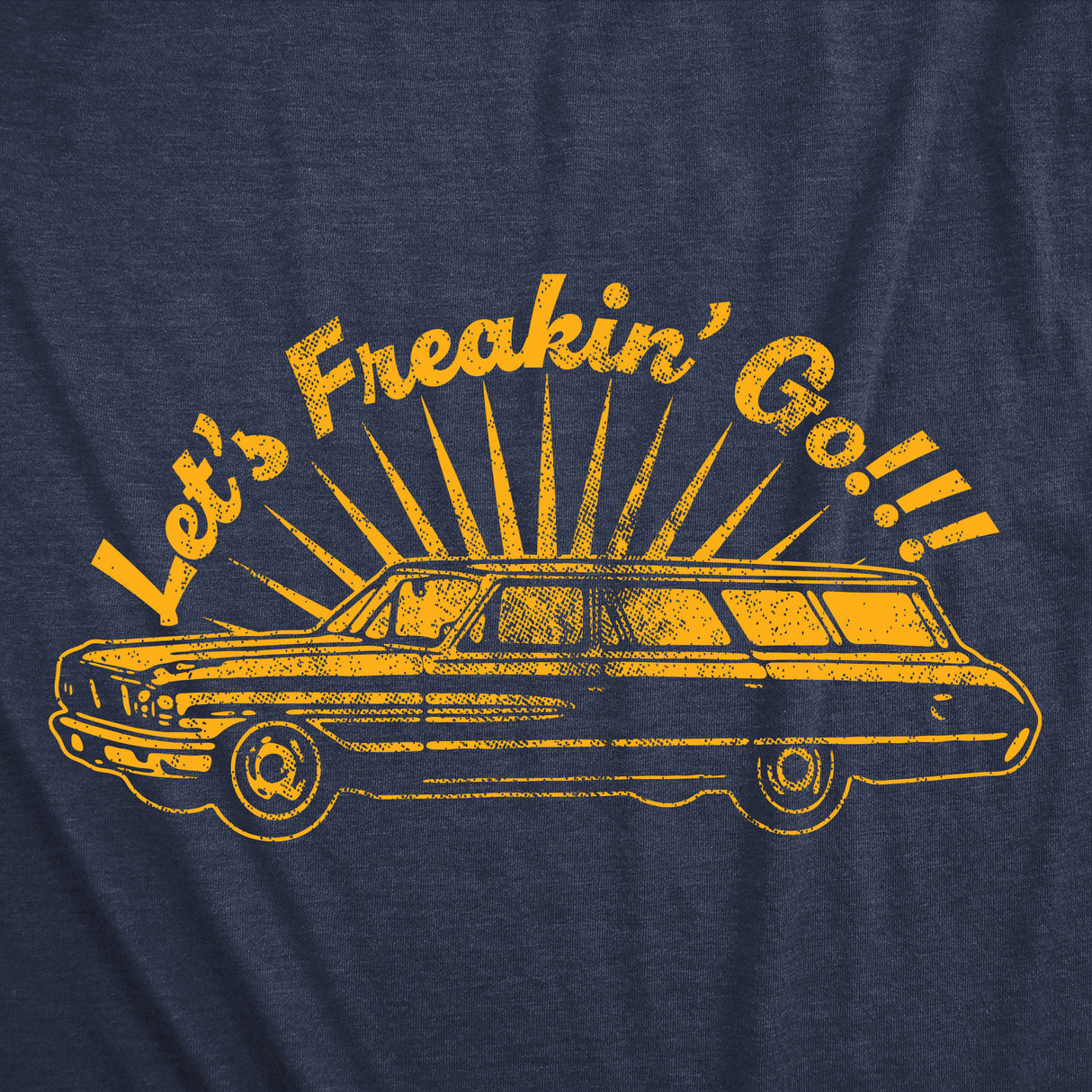 Mens Funny T Shirts Lets Freakin Go Sarcastic Graphic Novelty Tee for Men