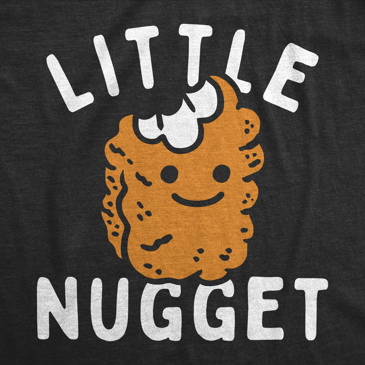 Little Nugget Baby Bodysuit Funny Sarcastic Chicken Nuggets Graphic Novelty Jumper for Infants