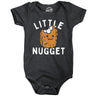 Little Nugget Baby Bodysuit Funny Sarcastic Chicken Nuggets Graphic Novelty Jumper for Infants
