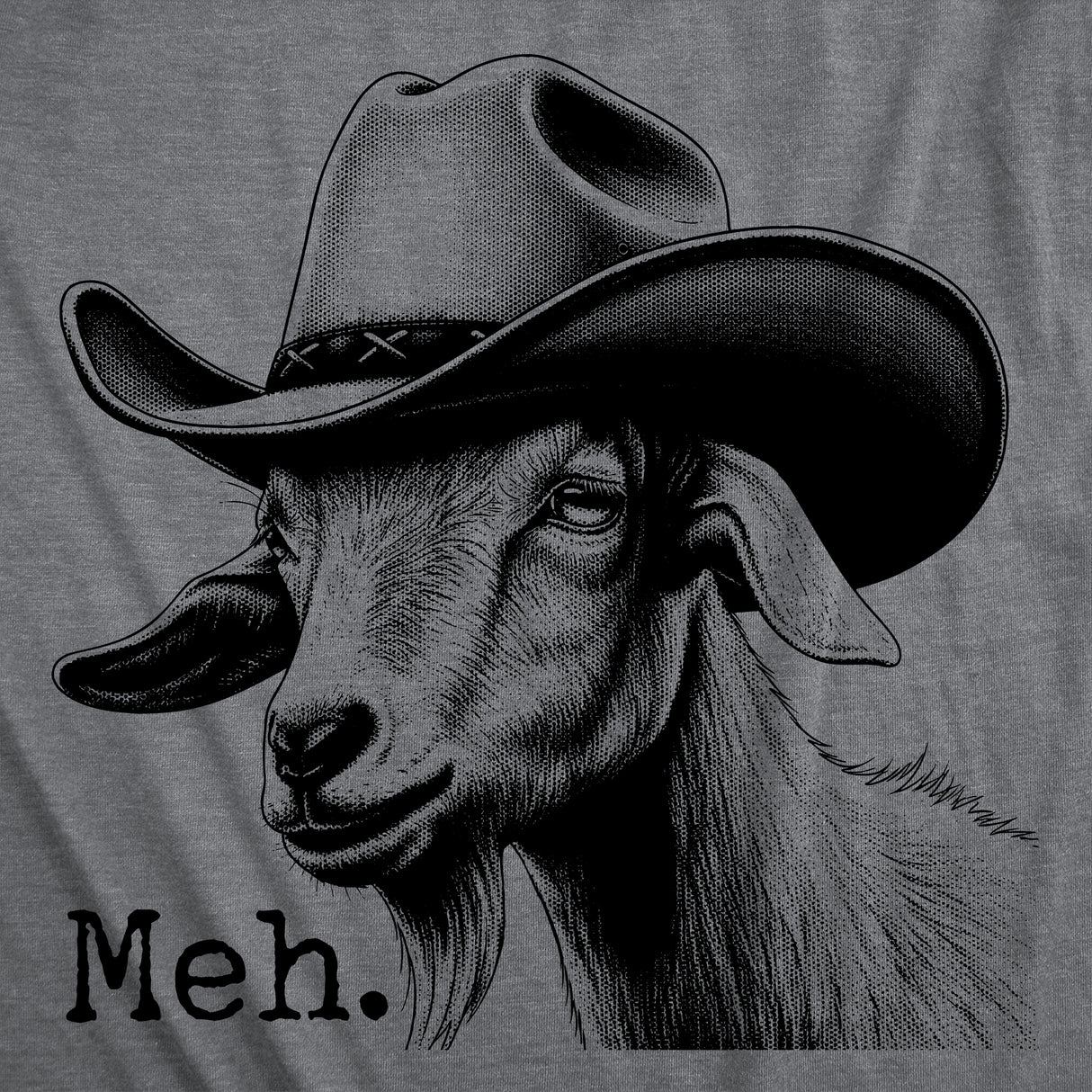 Mens Funny T Shirts Meh Goat Sarcastic Animal Graphic Novelty Tee For Men
