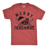Mens Funny T Shirts Merry Trashmas Sarcastic Christmas Graphic Novelty Tee for Men