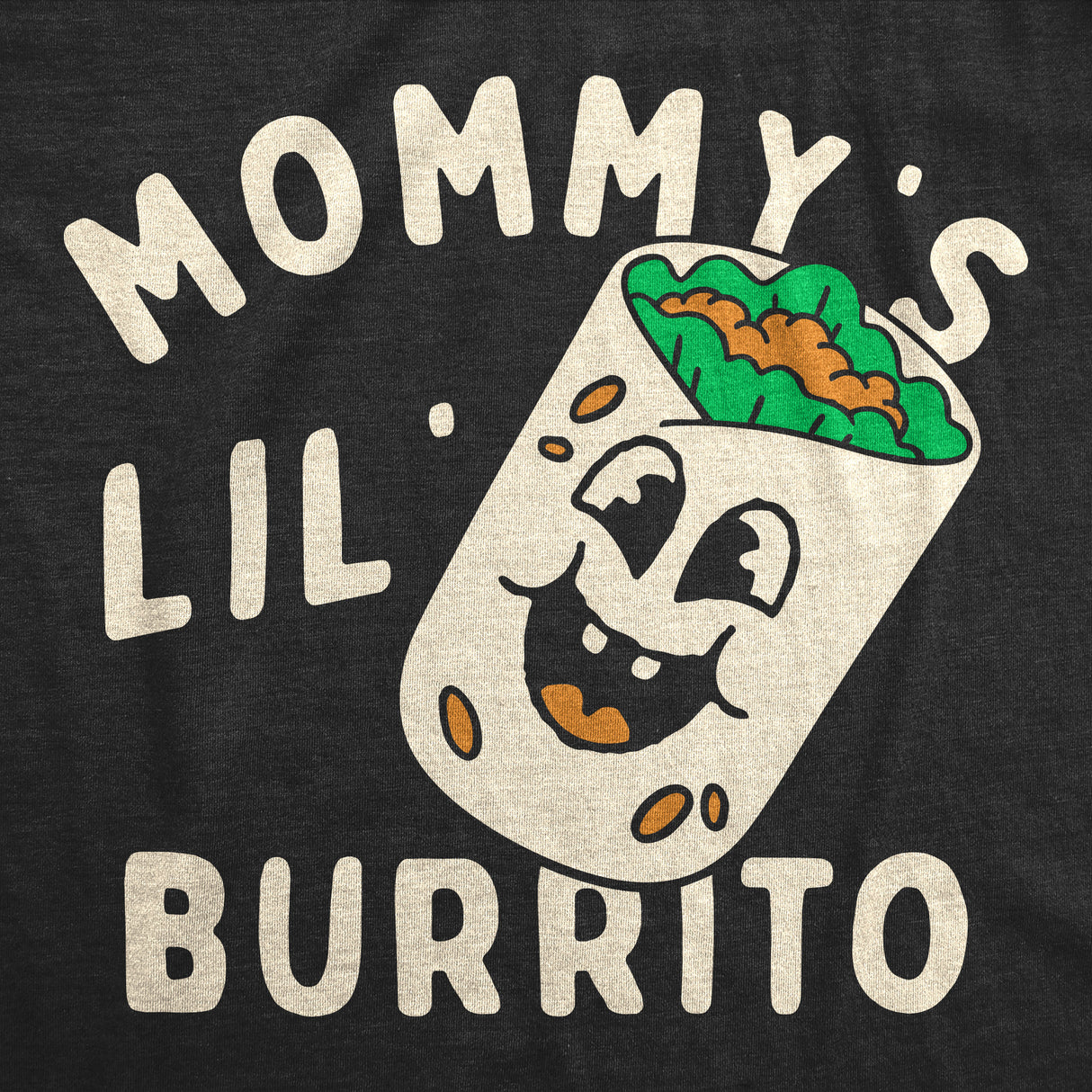 Mommys Lil Burrito Baby Bodysuit Funny Sarcastic Food Graphic Novelty Jumper for Infants