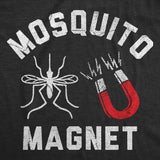 Mens Funny T Shirts Mosquito Magnet Sarcastic Bug Graphic Novelty Tee for Men