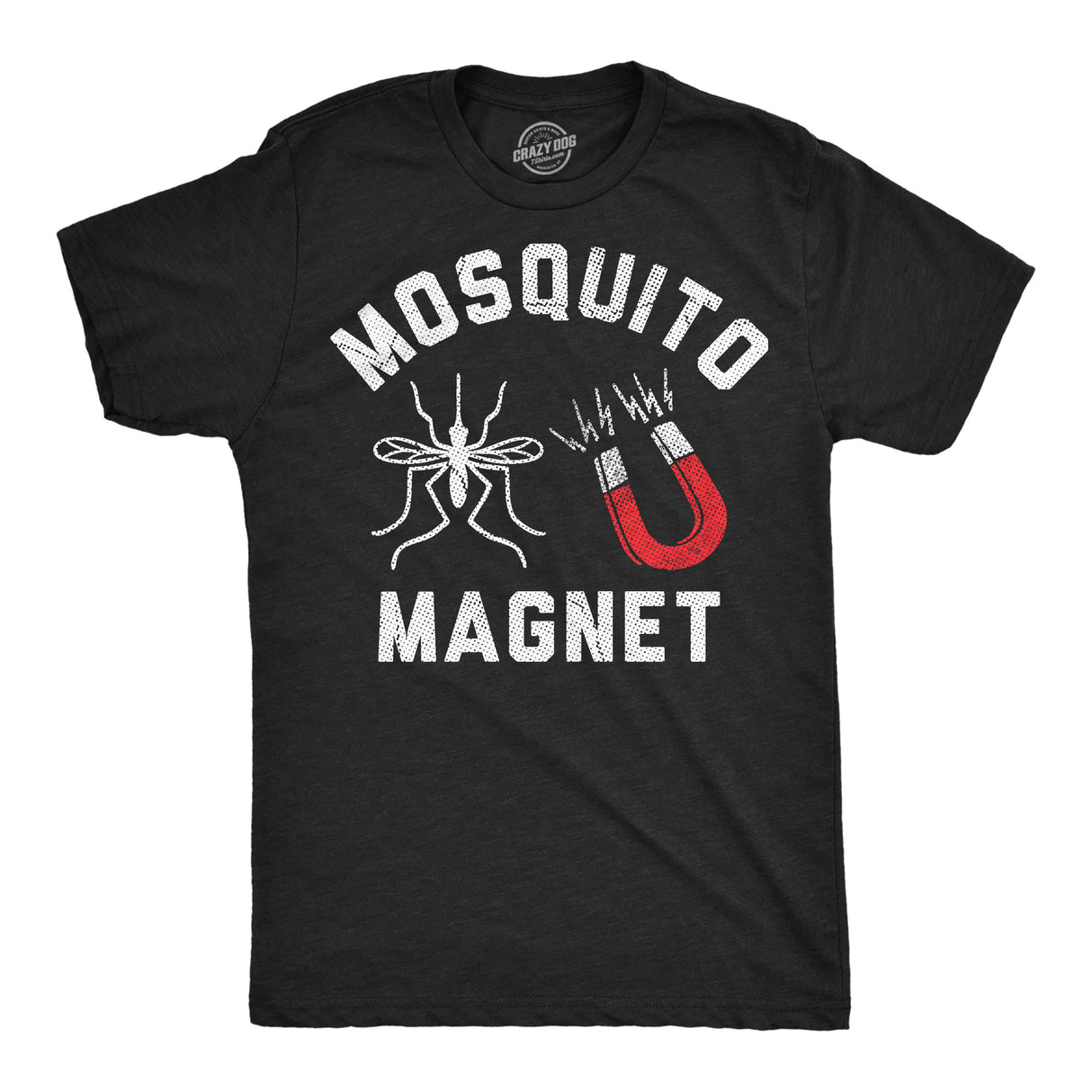 Mens Funny T Shirts Mosquito Magnet Sarcastic Bug Graphic Novelty Tee for Men