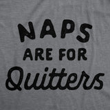 Naps Are for Quitters Baby Bodysuit Funny Sarcastic Napping Graphic Novelty Jumper for Infants