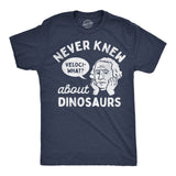 Mens Funny T Shirts Never Knew About Dinosaurs Sarcastic George Washington Graphic Novelty Tee for Men
