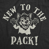 New To The Pack Baby Bodysuit Funny Sarcastic Werewolf Graphic Novelty Halloween Jumper For Infants