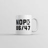 Nope 86 47 Mug Funny Sarcastic Anti Trump Graphic Novelty Coffee Cup-11oz
