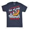 Mens Funny T Shirts Its Not The Fourth Of July Til My Wiener Comes Out Sarcastic Tee for Men