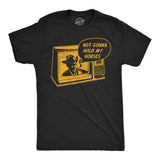 Mens Funny T Shirts Not Gonna Hold My Horses Sarcastic Western Graphic Novelty Tee for Men