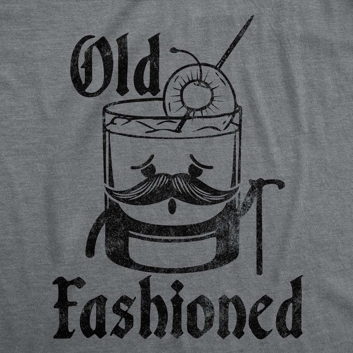 Mens Funny T Shirts Old Fashioned Sarcastic Liquor Graphic Novelty Tee for Men