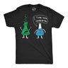 Mens I Think You're Overreacting T Shirt Funny Science Experiment Lab Nerdy Graphic Tee