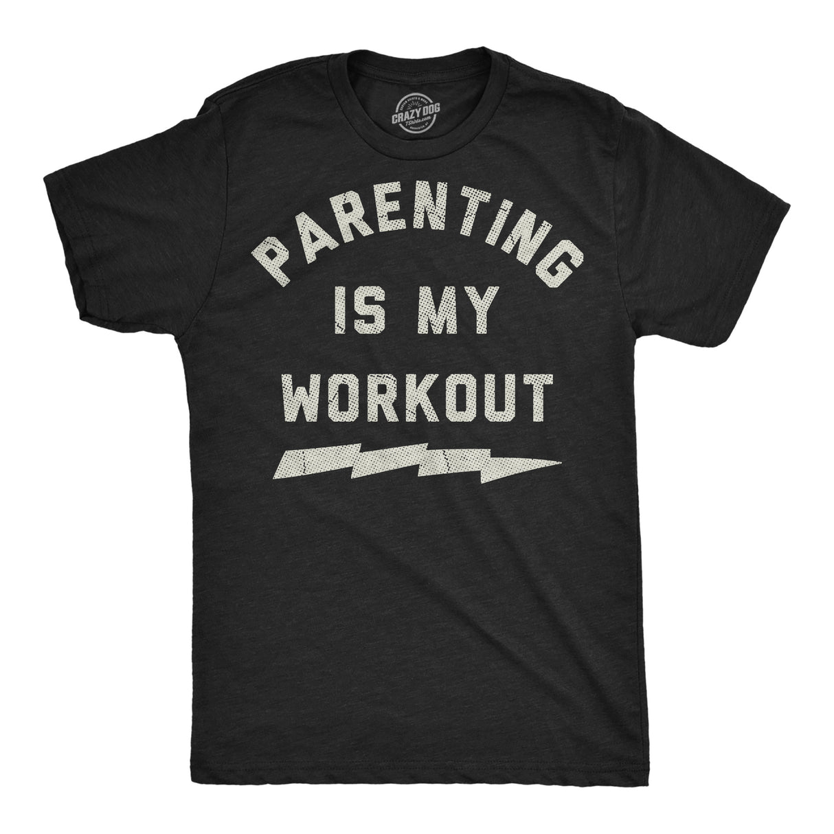 Mens Funny T Shirts Parenting Is My Workout Sarcastic Fitness Joke Graphic Novelty Tee for Men