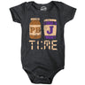PB&J Time Baby Bodysuit Funny Sarcastic Food Graphic Novelty Jumper For Infants