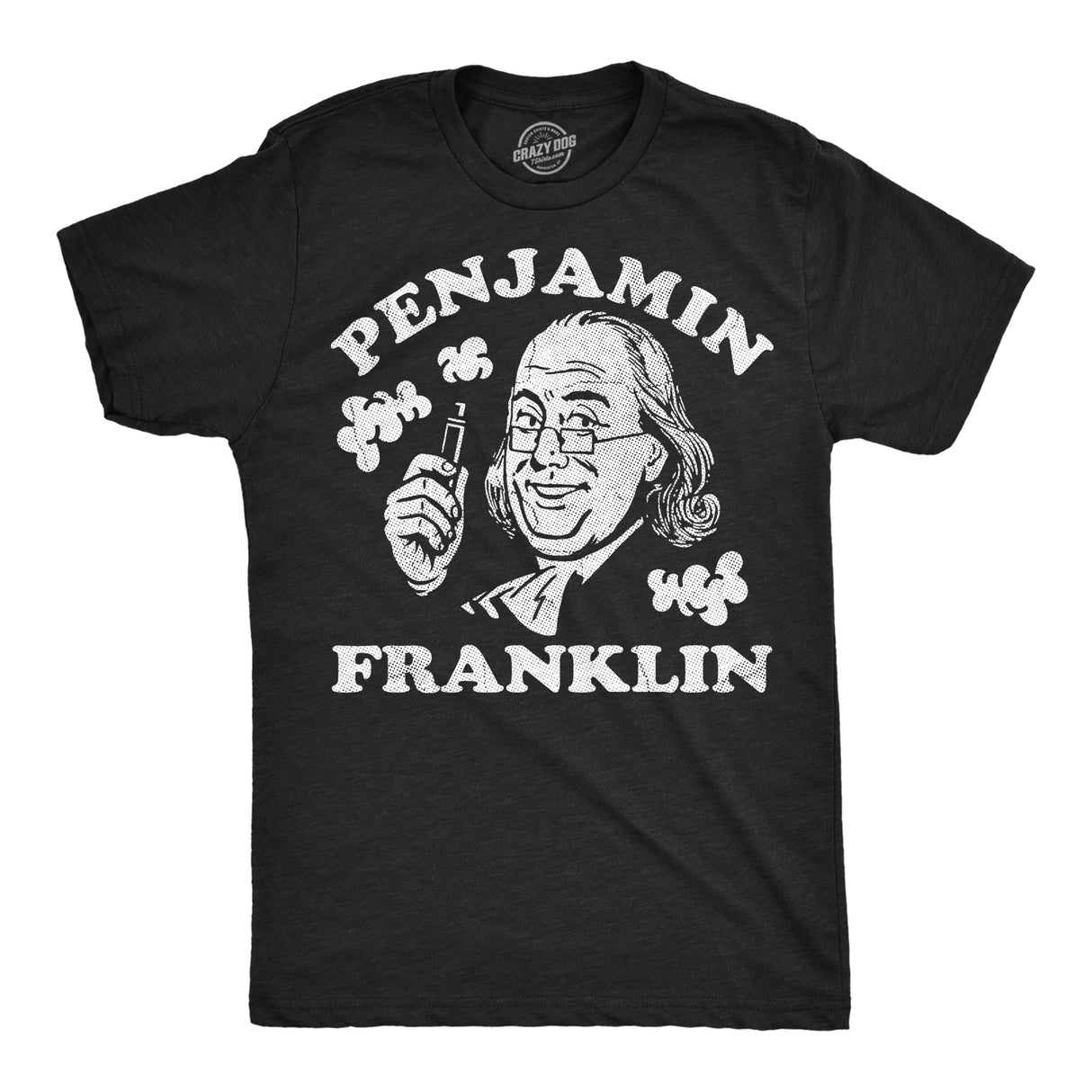 Mens Funny T Shirts Penjamin Franklin Sarcastic Fourth Of July Graphic Novelty 420 Tee for Men