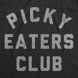 Youth Funny T Shirts Picky Eaters Club Sarcastic Food Graphic Novelty Tee for Kids