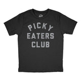 Youth Funny T Shirts Picky Eaters Club Sarcastic Food Graphic Novelty Tee for Kids